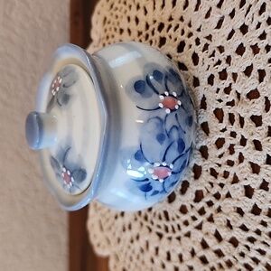 Ben Rickert Fine China Trinket Dish W/ Lid EUC